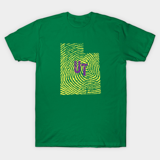 Home State Fingerprint - Utah